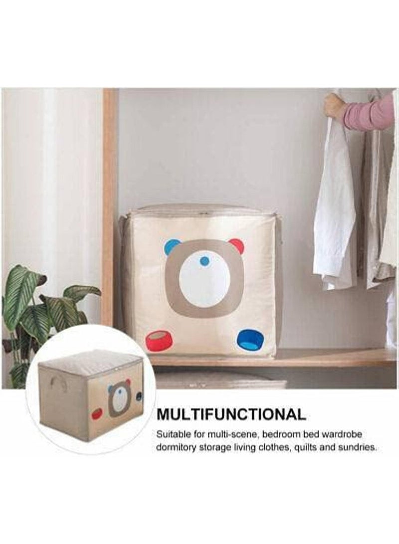 حقيبة تخزين للملابس والبطانيات(متعدده الالوان) - Image 2